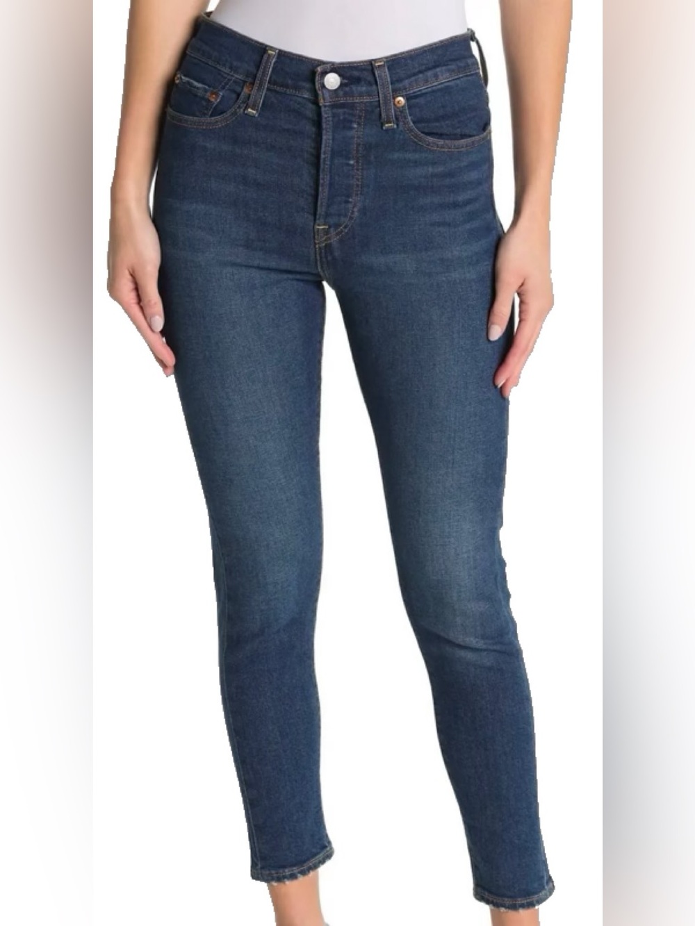 Levi’s Dark Wash Stretch Wedgie Skinny Jeans